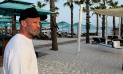 Aksiyon yıldızı Jason Statham Antalya'da