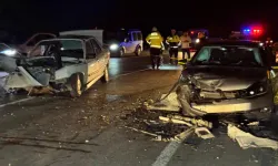 Bartın'da kaza; 1'i ağır 4 yaralı