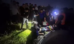 Köprüde kayboldu ihbarı yapıldı, nehirden çıkarılıp hastaneye kaldırıldı