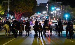 Los Angeles'taki eylemler: Kent merkezinde sokağa çıkma yasağı ilan edildi