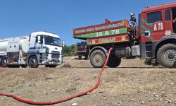 Sincan Belediyesi orman yangınına müdahaleye destek verdi