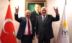 Müsavat Dervişoğlu, Ümit Özdağ ile görüştü