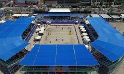 Plaj voleybolunun kalbi Alanya'da atıyor