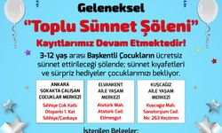 Ankara Büyükşehir’den 1000 çocuk için ücretsiz toplu sünnet şöleni
