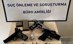 Seri numarası bulunmayan 100 tabanca ele geçirildi
