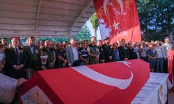 Orman yangınında hayatını kaybeden işçiler son yolculuklarına uğurlandı