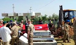 Mardin’de hayatını kaybeden uzman çavuşun naaşı, on yıllar sonra memleketine götürüldü