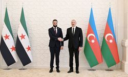 Azerbaycan Cumhurbaşkanı Aliyev, Bakü'de Suriye Cumhurbaşkanı Şara ile görüştü