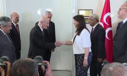 İmralı Heyeti, Devlet Bahçeli ile görüşüyor