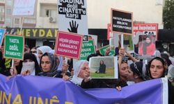 Kadın katliamları Cizre’de protesto edildi