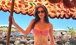 Deren Talu yaptı yine yapacağını! Bikinili pozları yürek hoplattı