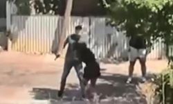 Ümraniye'de sokak ortasında kafasına silah dayadığı kadını darbetti