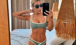 İrem Derici'den otel odasında bikinili poz! 'Ben basen kadınıyım' dedi