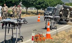 Kazaya giden jandarma ekibi taşlı sopalı saldırıya uğradı