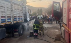 Mardin'de TIR'ın yakıt deposu patladı: 7 yaralı