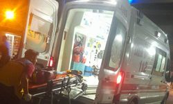 Minibüs ile çarpışan motosikletin sürücüsü ağır yaralandı