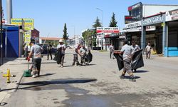 Şaşmaz Oto Sanayi’de kapsamlı temizlik çalışmaları yapıldı