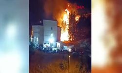 Siirt’te düğün sonrası atılan havai fişekler yangına neden oldu