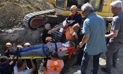 Tünel altyapı çalışmasında göçük: Mahsur kalan 2 işçi kurtarıldı