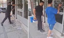 Kaybolan telefonunu sinyalinden takip ederek buldu; iş yerinin camını kırıp aldı