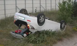 Tokat’ta otomobil takla attı: 4 yaralı