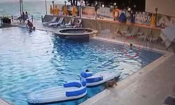 9 yaşındaki çocuk otel havuzunda boğuldu: O anlar kamerada