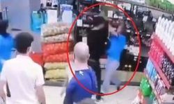 Eski sevgilisini çalıştığı markette darbedip, müşteriyi bıçaklayan şüpheli tutuklandı