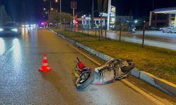 Tokat’ta motosikletli çiftin feci sonu kamerada