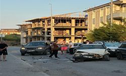 Kavga ettiği eşinin otomobiline cipiyle çarpıp hurdaya çevirdi