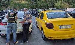 Trafik güvenliğini tehlikeye düşüren taksicinin aracına trafikten men cezası