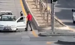 Ankara'da trafikte bir aracın önünü kesip sürücüsünü darbeden 4 şüpheli tutuklandı