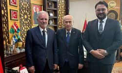 Ayhan Bilgen’den Bahçeli’ye ziyaret