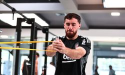 Beşiktaş, St. Patrick's maçı hazırlıklarını salonda sürdürdü