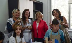Etimesgutlu çocuklar seramik atölyesinde yaratıcılıklarını konuşturdu