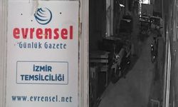 Evrensel Gazetesi’nin İzmir bürosuna silahlı saldırı