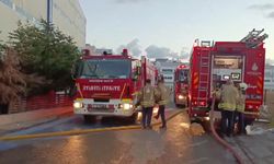 İstanbul- Arnavutköy'de fabrika yangını; birçok ilçeden itfaiye ekibi sevk edildi