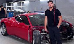 Hurdaya dönen Ferrari’nin yeni sahibi Bakırköyspor’lu futbolcu oldu