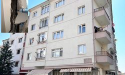Ankara’da kolonları kırılan bina tahliye edildi