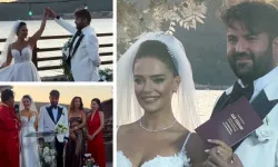 Oyuncu İpek Karapınar ile Ali Balcı dünyaevine girdi
