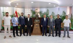 Nevzat Ceylan’dan Bakan Yardımcısı Gökhan Yazgı’ya ziyaret ve kitap takdimi