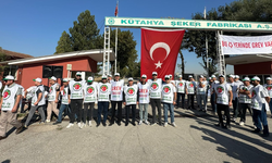 Kütahya Şeker işçileri grevde: Sosyal medyada dayanışma çağrısı