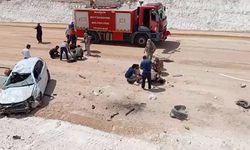 Mardin'de otomobil şarampole yuvarlandı: 1 ölü, 6 yaralı