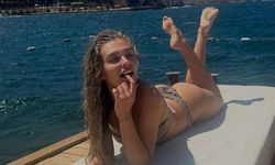 Melisa Döngel'den nefes kesen bikinili pozlar! Sosyal medyada yoğun ilgi gördü