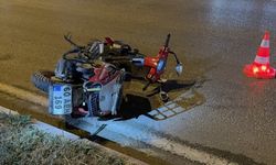 Otomobilin çarptığı motosikletteki çift öldü