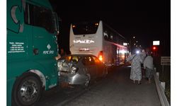 Zincirleme trafik kazasında 1 kişi öldü