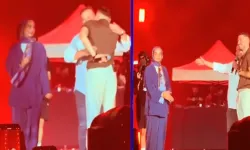 BLOK3 konserinde ilginç anlar: Evlenme teklifini reddeden kadına zorla yüzük takıldı