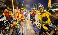 Çankaya’da Avrupa Hareketlilik Haftası kadınlarla pedalladı