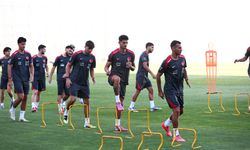 A Milli Futbol Takımı, İspanya maçı hazırlıklarına başladı