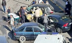 Ankara'da zincirleme trafik kazası: 4 kişi yaralandı