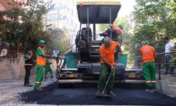 Çankaya’da asfalt mesaisi hızlandı
